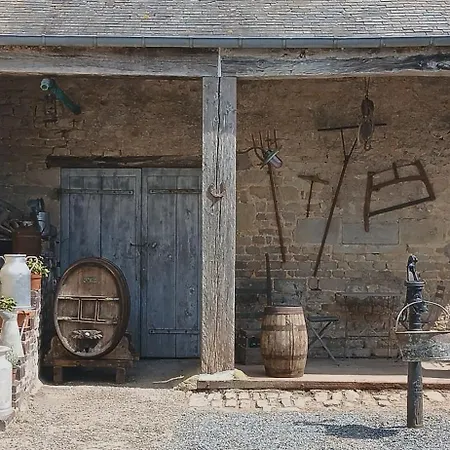 לינה וארוחת בוקר Domaine Aux Leopards Normands Mandeville-en-Bessin